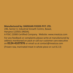 Meatzza Marinated boneless Peri Peri tikka 500g