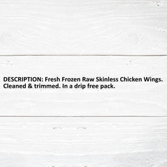 Chicken Wings without skin