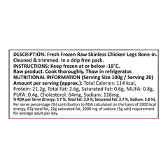 Chicken Legs (Bone-In) Skinless
