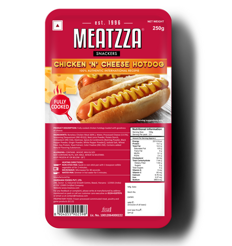 Chicken 'N' Cheese Hotdog