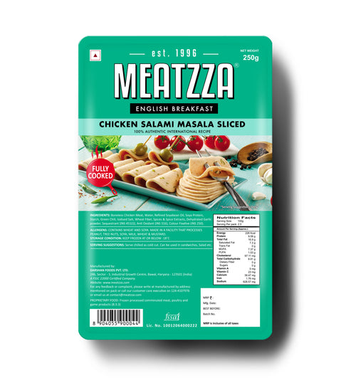 Chicken Salami Masala Sliced