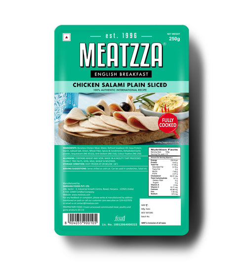 Chicken Salami Plain Sliced