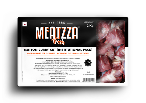 Mutton Curry Cut (Institutional Pack)