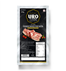 Premium Smoked Pork Bacon Imported European Pork